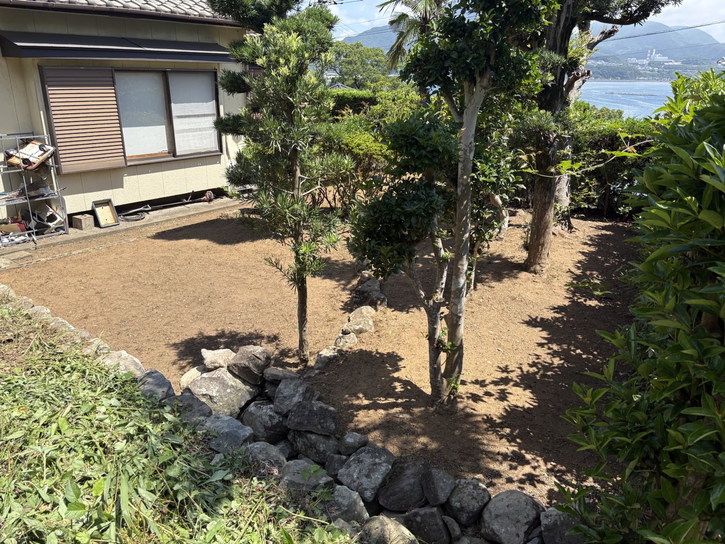 庭の草刈り:施工後